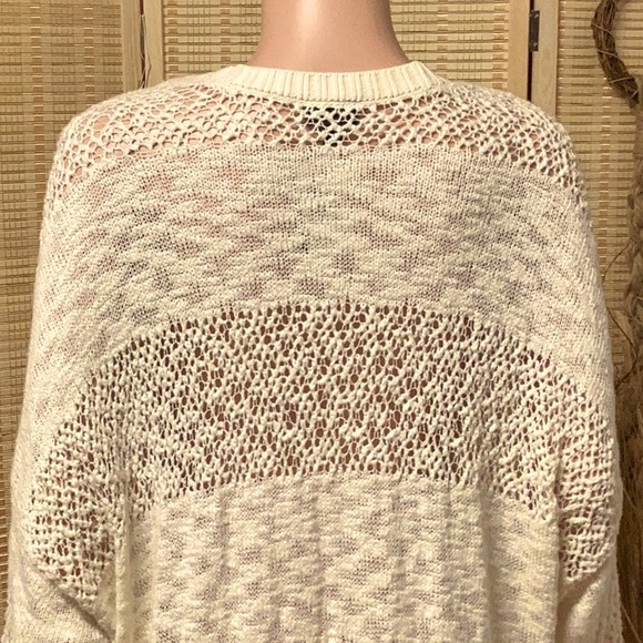 TORRID OPEN STITCH CARDIGAN OPEN FRONT SWEATER. PRISTINE, 5X. NWT - Picture 5 of 14